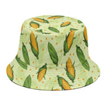 Corncob Pattern Print Bucket Hat