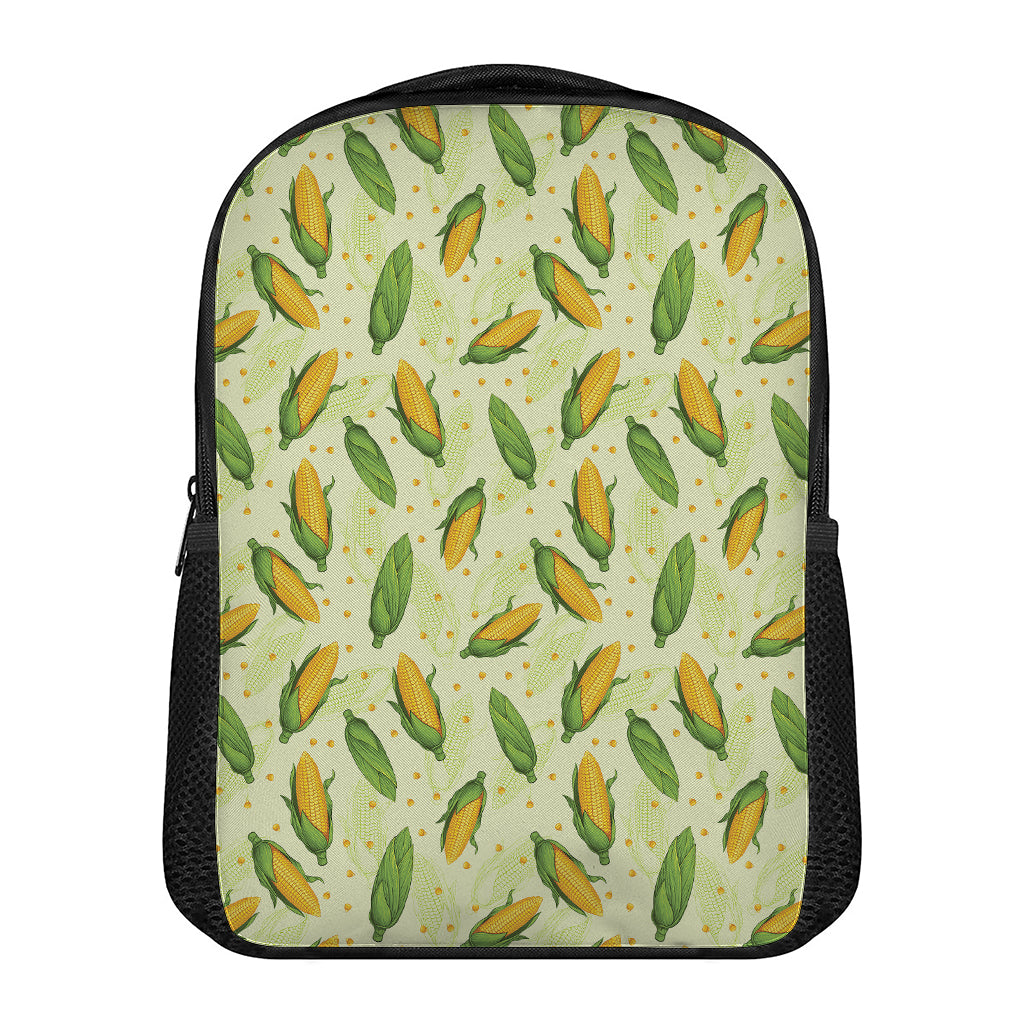 Corncob Pattern Print Casual Backpack