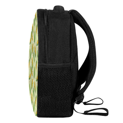 Corncob Pattern Print Casual Backpack