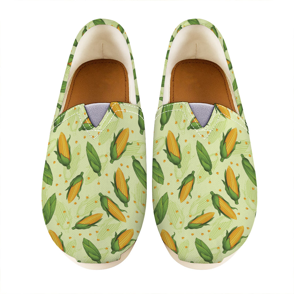 Corncob Pattern Print Casual Shoes