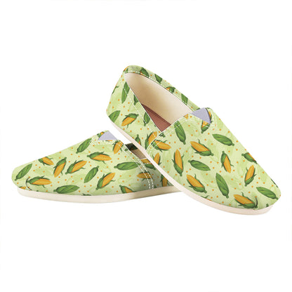 Corncob Pattern Print Casual Shoes