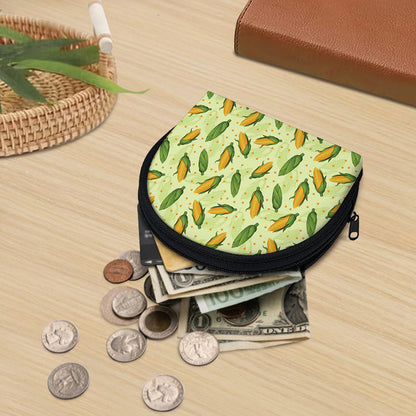 Corncob Pattern Print Coin Purse