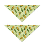 Corncob Pattern Print Dog Bandana