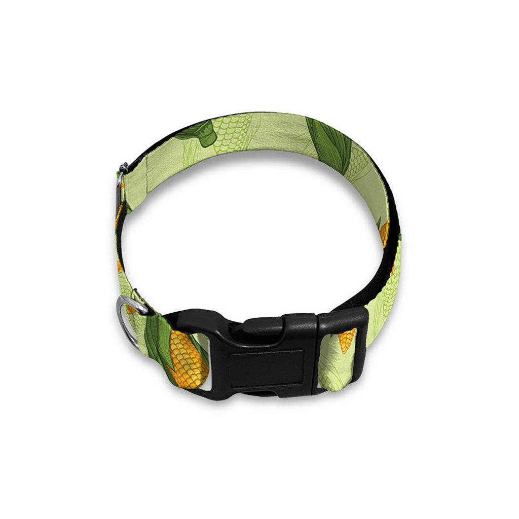 Corncob Pattern Print Dog Collar
