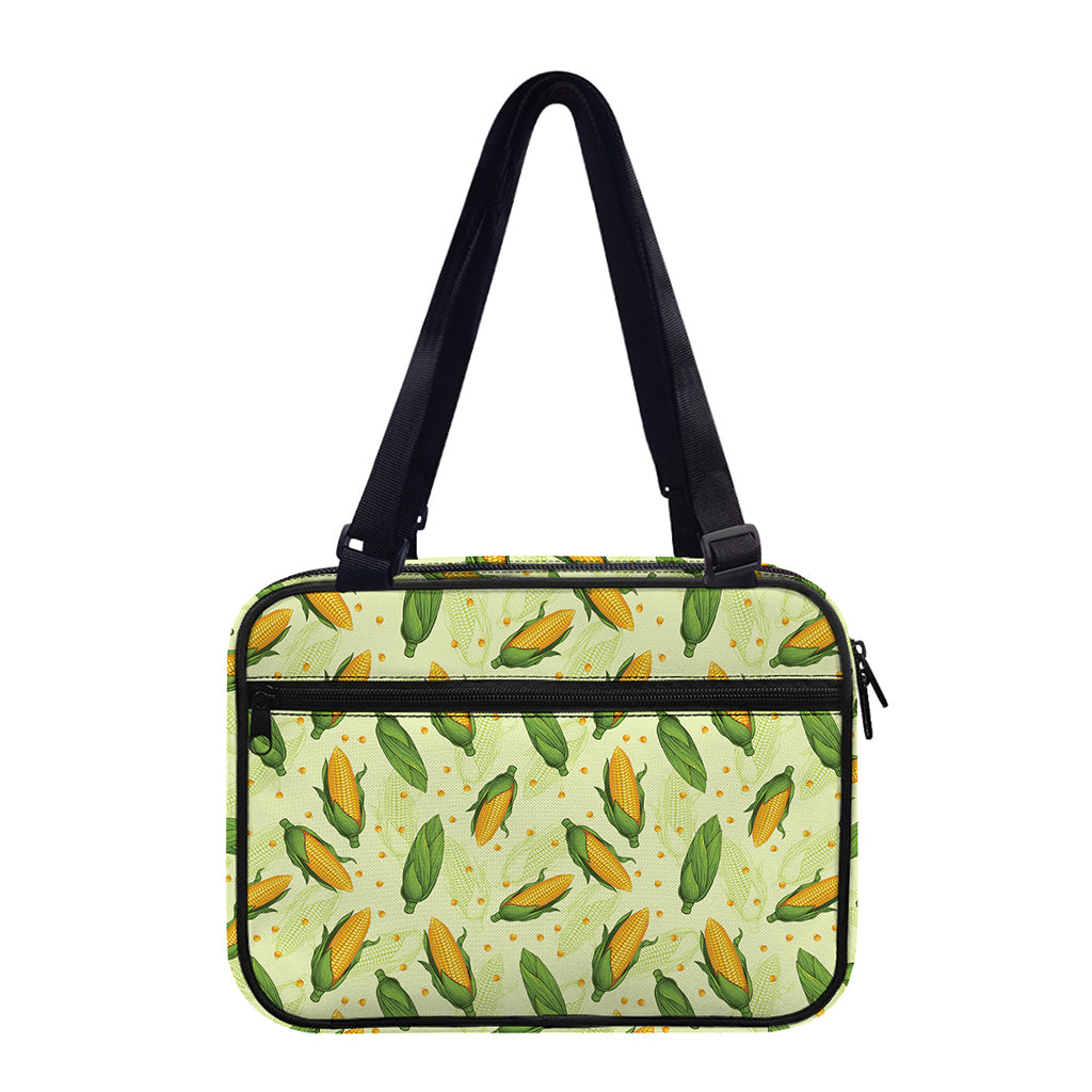 Corncob Pattern Print Double Strap Bible Bag