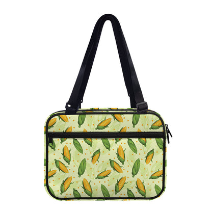 Corncob Pattern Print Double Strap Bible Bag