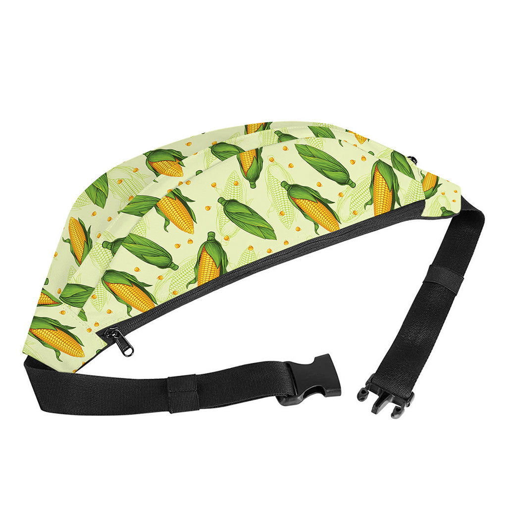 Corncob Pattern Print Fanny Pack