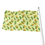 Corncob Pattern Print Flag