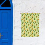 Corncob Pattern Print Garden Flag