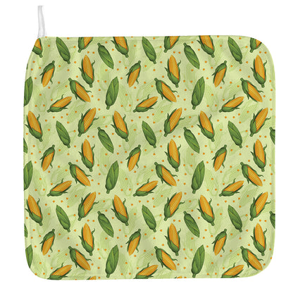 Corncob Pattern Print Hand Towel