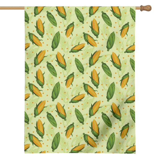 Corncob Pattern Print House Flag