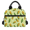 Corncob Pattern Print Insulated Lunch Bag