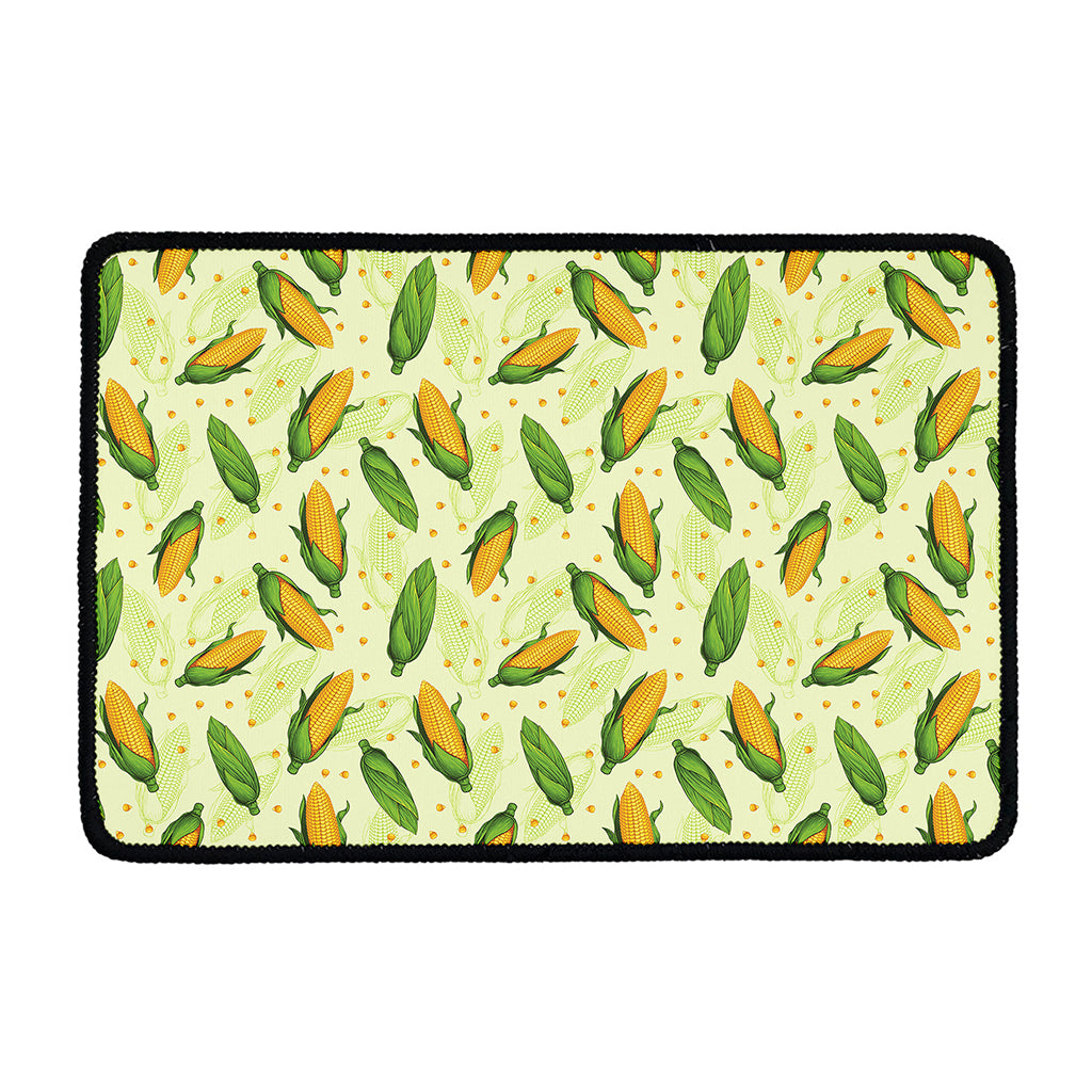 Corncob Pattern Print Kitchen Mat
