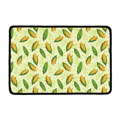 Corncob Pattern Print Kitchen Mat
