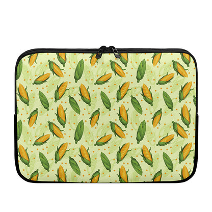 Corncob Pattern Print Laptop Sleeve