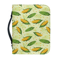 Corncob Pattern Print Leather Bible Cover