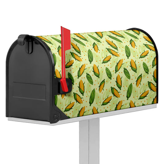 Corncob Pattern Print Mailbox Cover