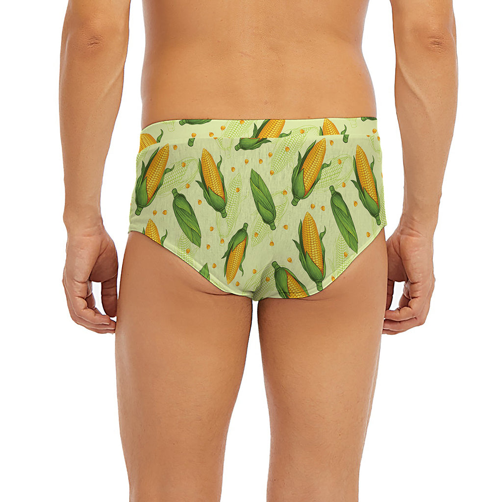 Corncob Pattern Print Men's Briefs