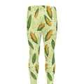 Corncob Pattern Print Men's Leggings