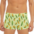 Corncob Pattern Print Men's Short Boxer Briefs