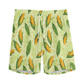 Corncob Pattern Print Men's Athletic Shorts