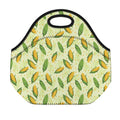 Corncob Pattern Print Neoprene Lunch Bag