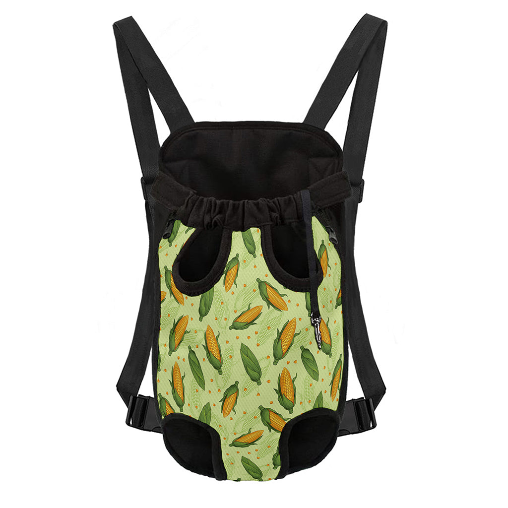 Corncob Pattern Print Pet Carrier Backpack