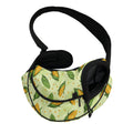 Corncob Pattern Print Pet Sling Carrier