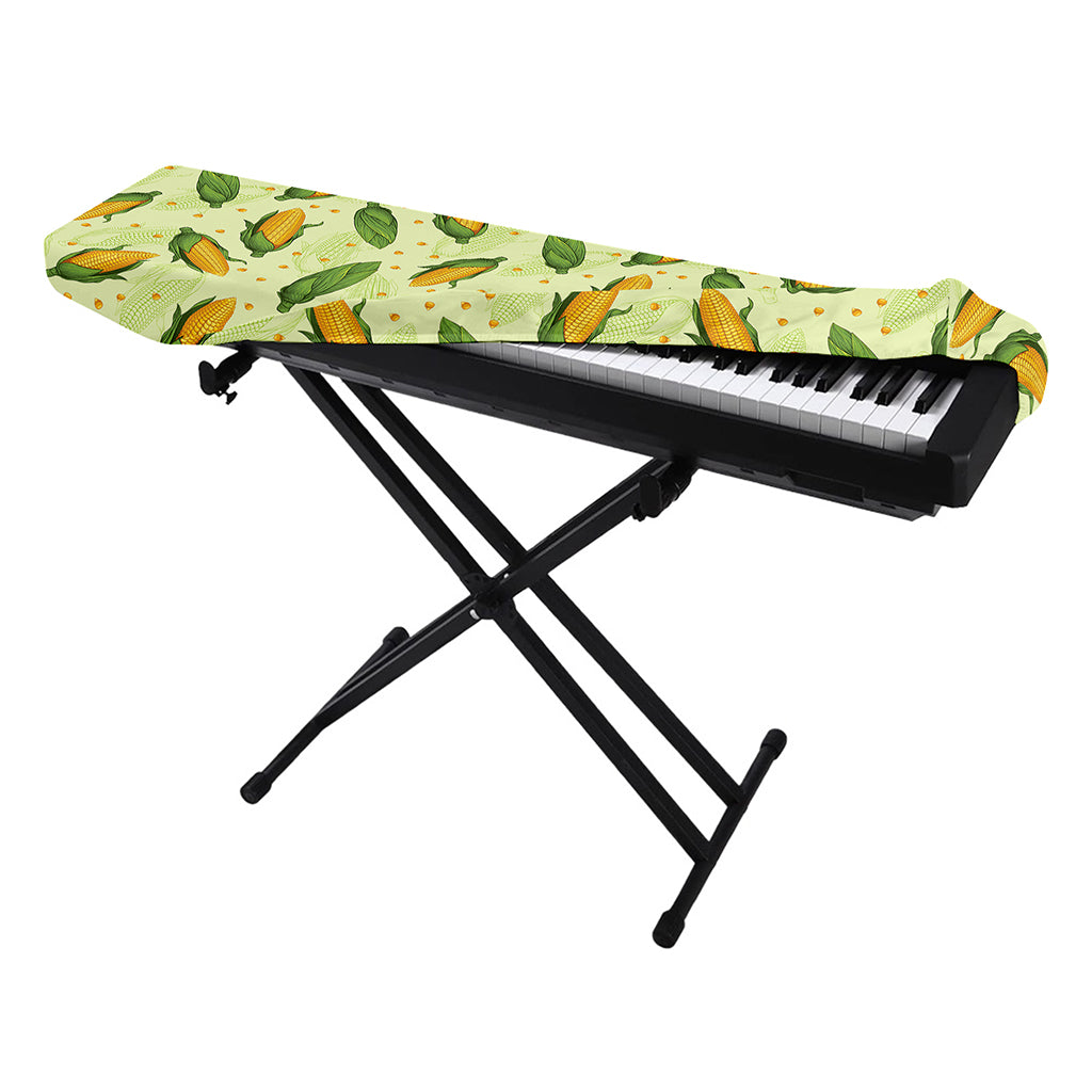 Corncob Pattern Print Piano Keyboard Cover