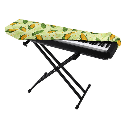 Corncob Pattern Print Piano Keyboard Cover