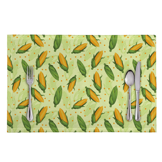 Corncob Pattern Print Placemat