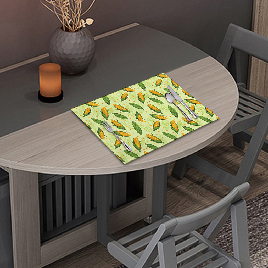 Corncob Pattern Print Placemat
