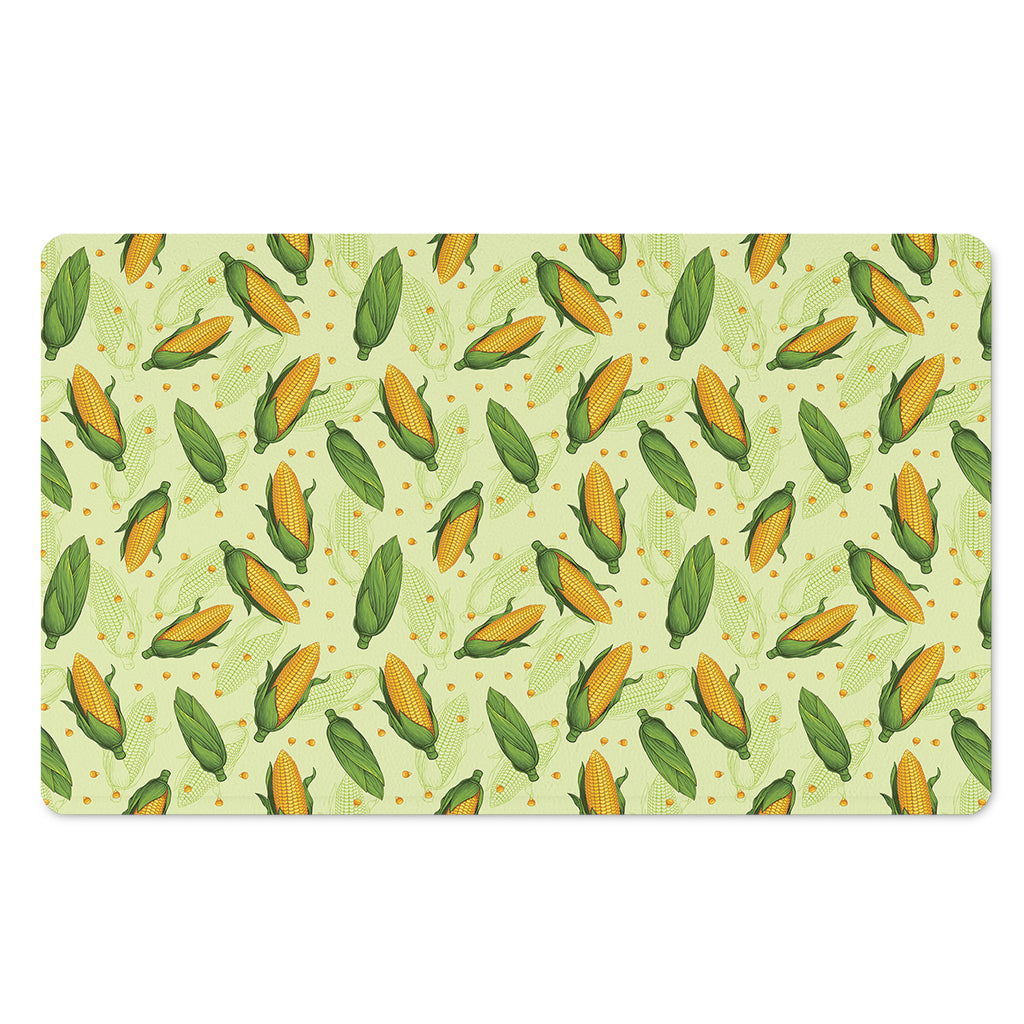 Corncob Pattern Print Polyester Doormat