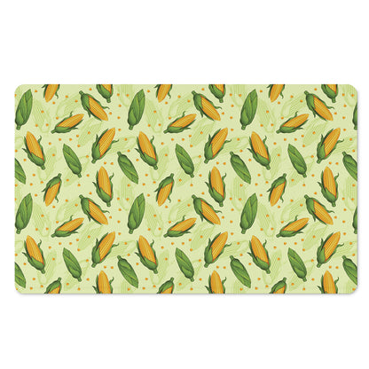 Corncob Pattern Print Polyester Doormat
