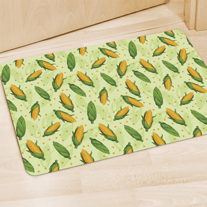 Corncob Pattern Print Polyester Doormat