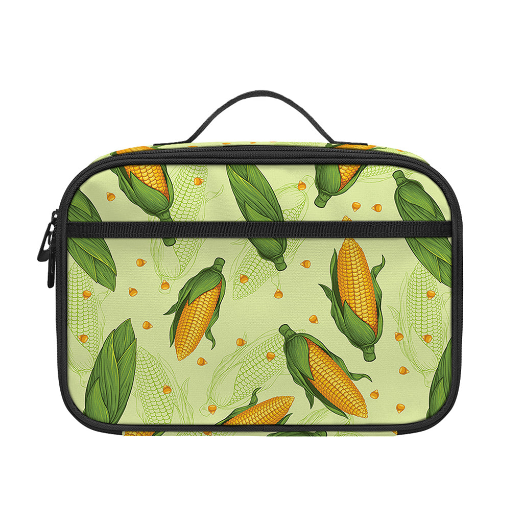 Corncob Pattern Print Portable Lunch Bag