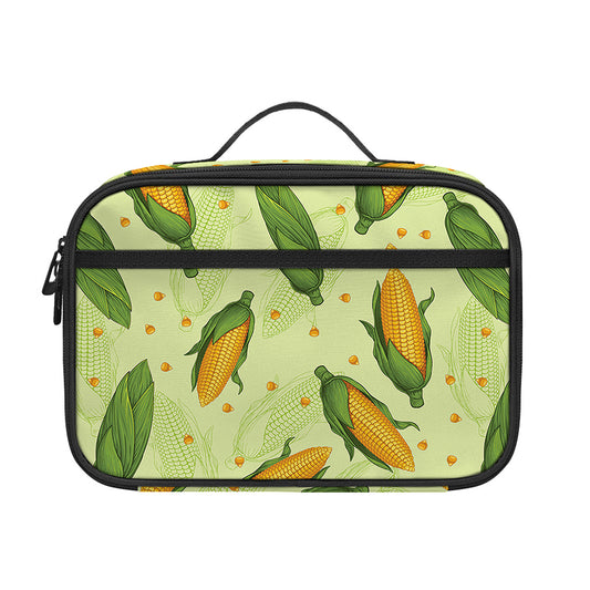 Corncob Pattern Print Portable Lunch Bag