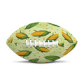 Corncob Pattern Print Rugby Ball