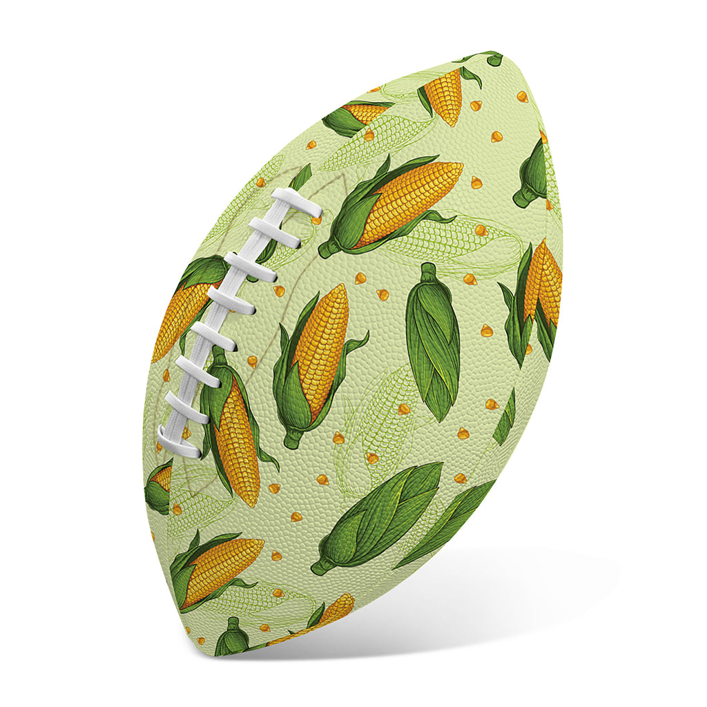 Corncob Pattern Print Rugby Ball