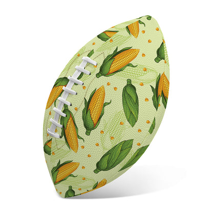 Corncob Pattern Print Rugby Ball