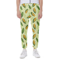 Corncob Pattern Print Joggers