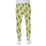 Corncob Pattern Print Scuba Joggers