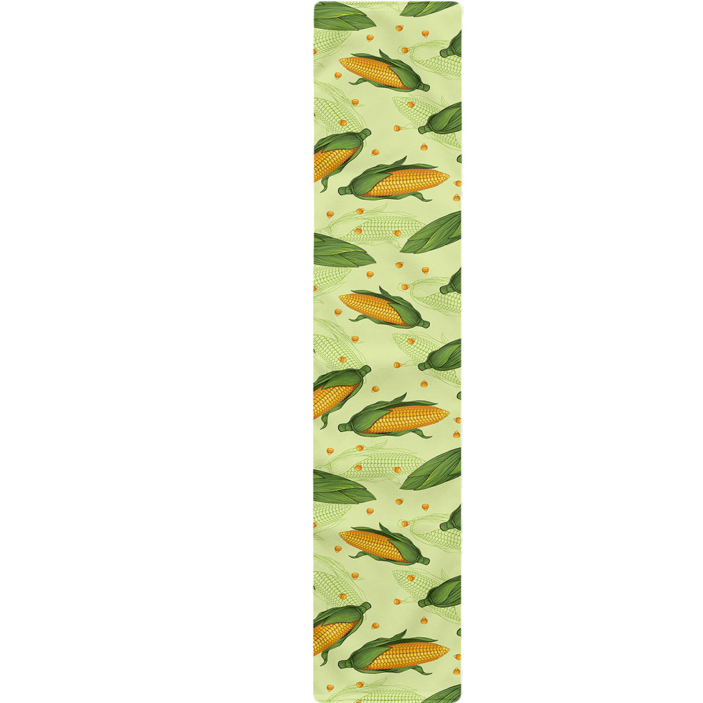 Corncob Pattern Print Table Runner