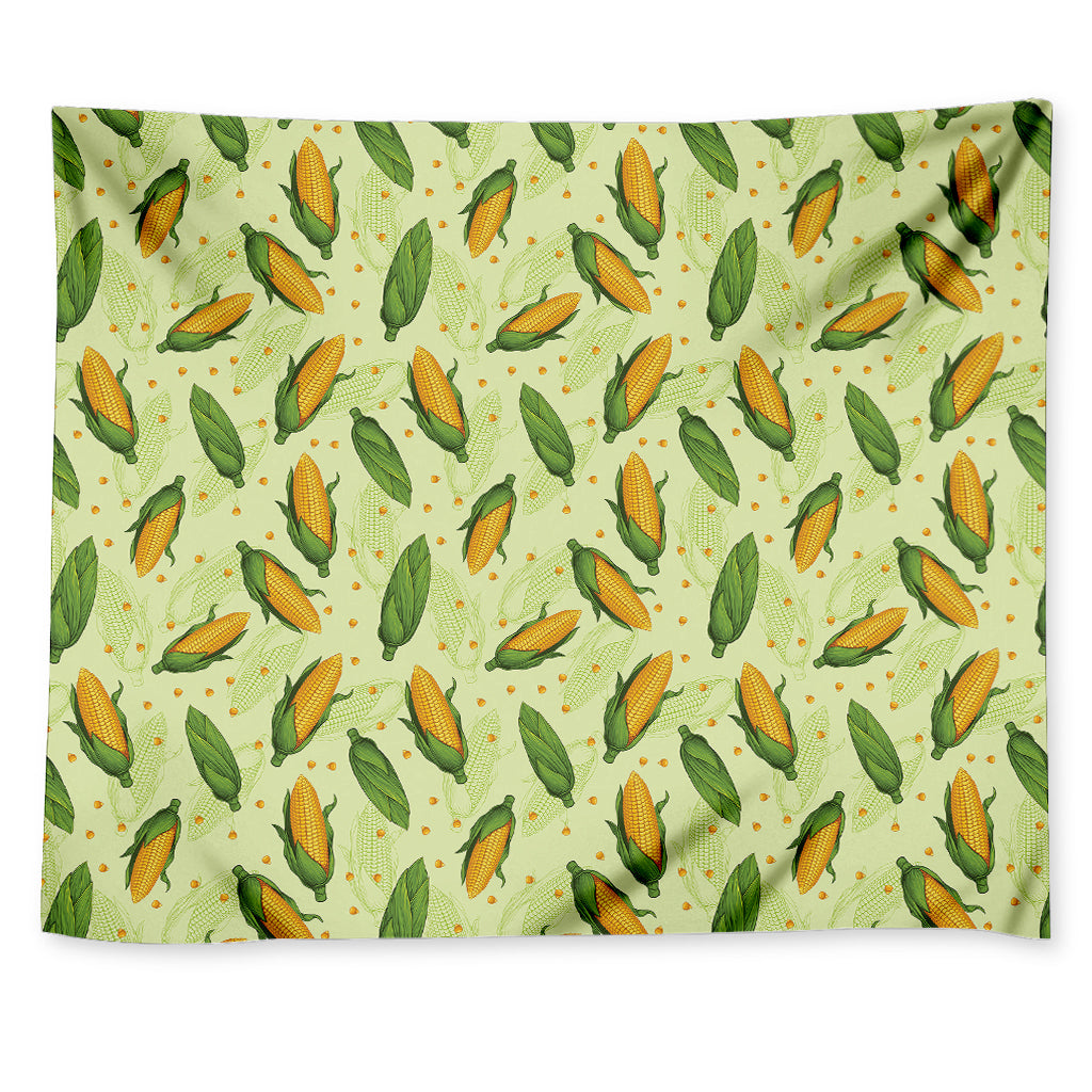 Corncob Pattern Print Tapestry