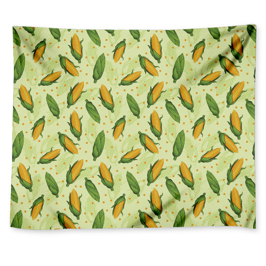 Corncob Pattern Print Tapestry