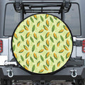 Corncob Pattern Print Tire Cover