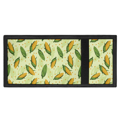 Corncob Pattern Print Trifold Wallet