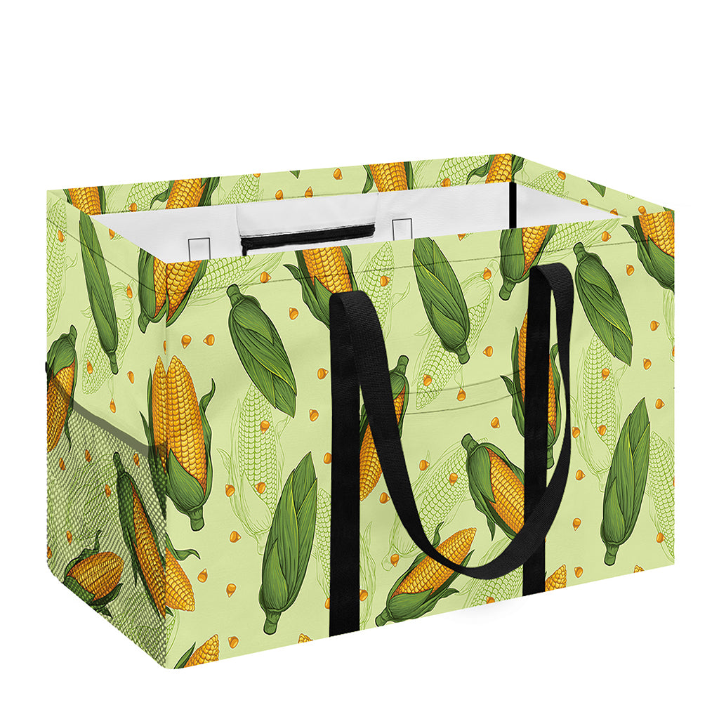 Corncob Pattern Print Utility Tote Bag