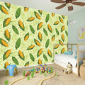 Corncob Pattern Print Wall Sticker
