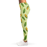 Corncob Pattern Print Women's Leggings